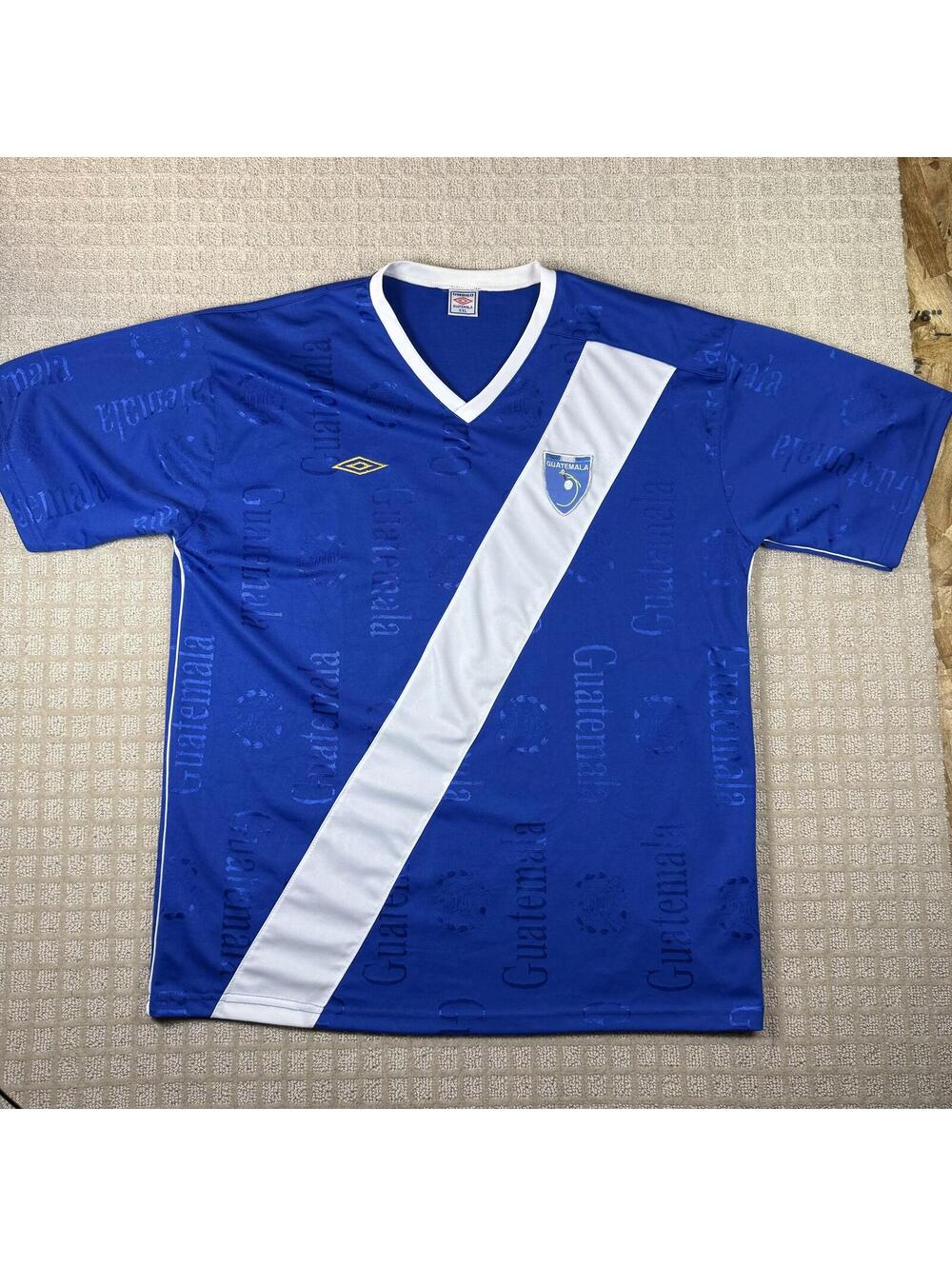 Umbro Guatemala Soccer Jersey Blue XXL